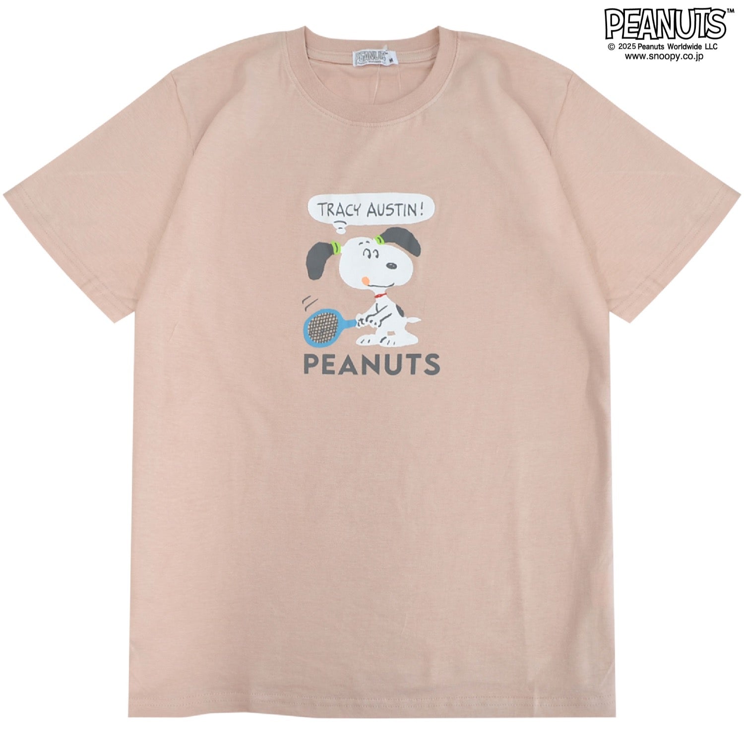 スヌーピー 野球柄 テニス柄 プリント 半袖Tシャツ トップス SNOOPY PEANUTS s1152-417sp