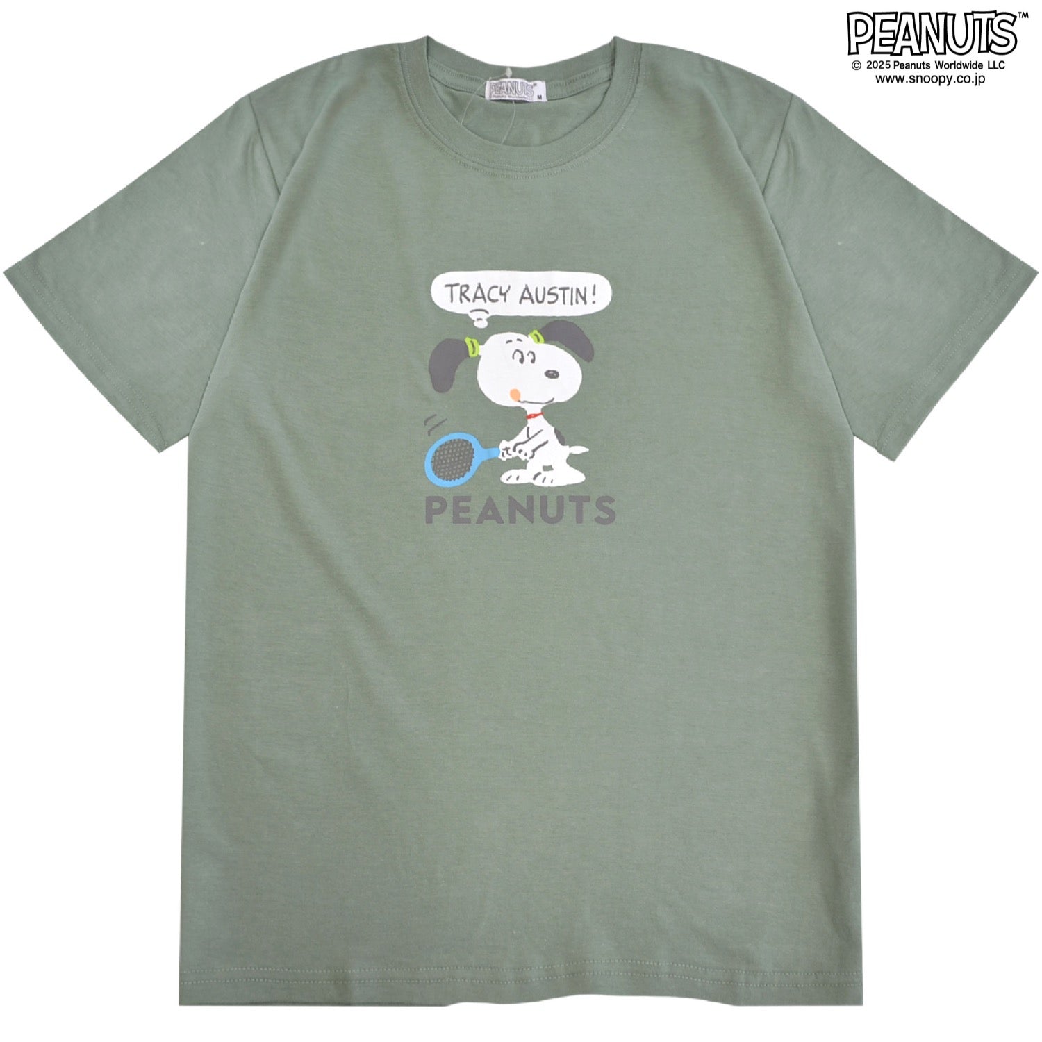 スヌーピー 野球柄 テニス柄 プリント 半袖Tシャツ トップス SNOOPY PEANUTS s1152-417sp