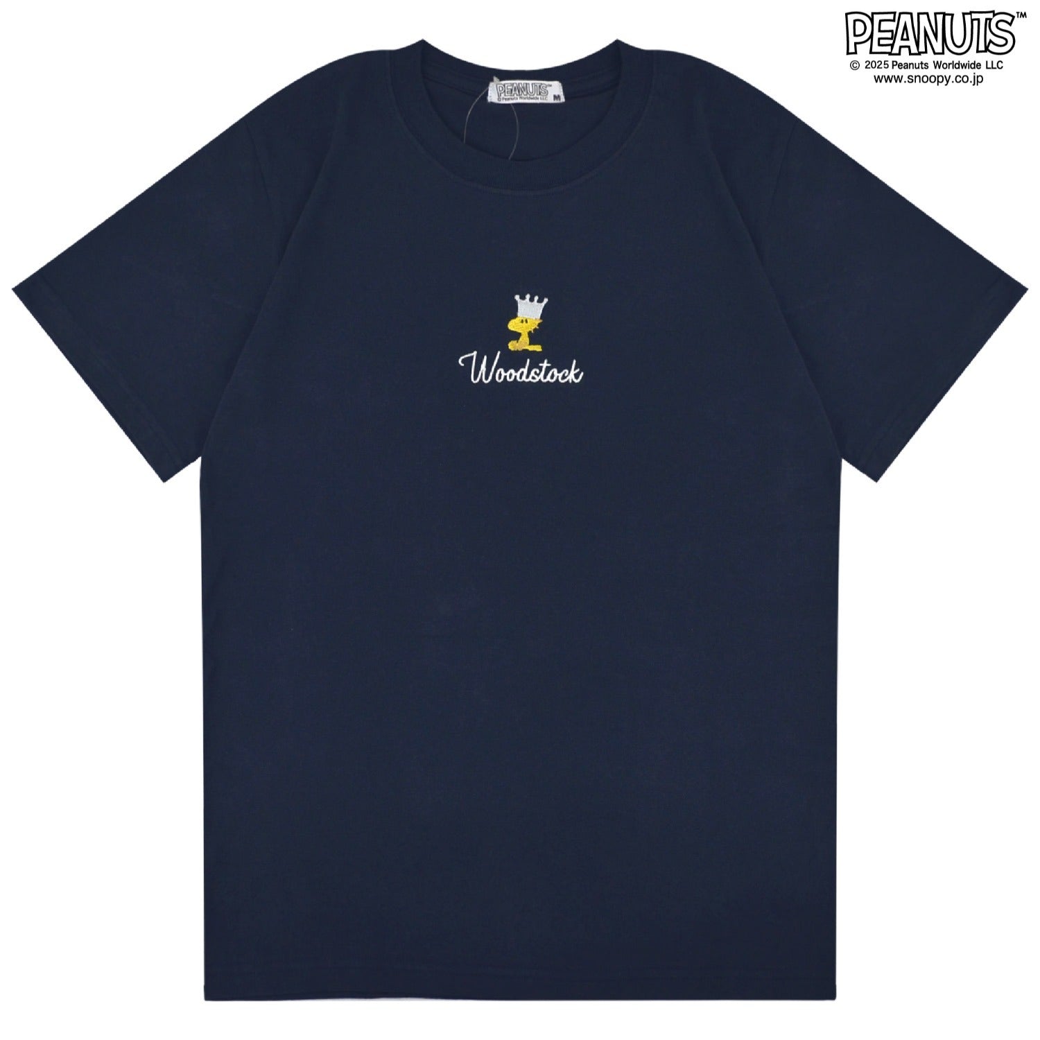 スヌーピー Tシャツ トップス ウッドストック 半袖 刺繍 PEANUTS SNOOPY s1152-45sp