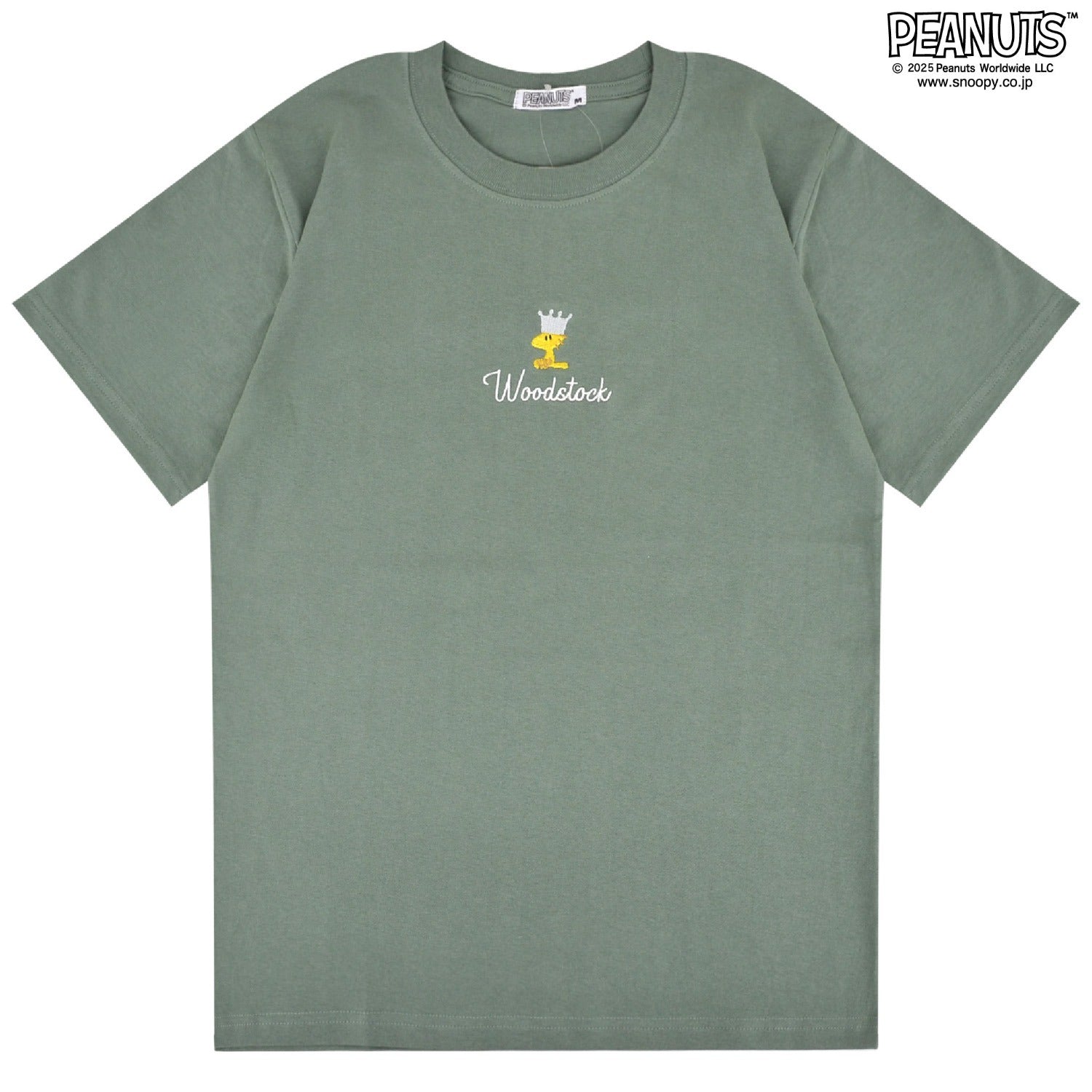スヌーピー Tシャツ トップス ウッドストック 半袖 刺繍 PEANUTS SNOOPY s1152-45sp