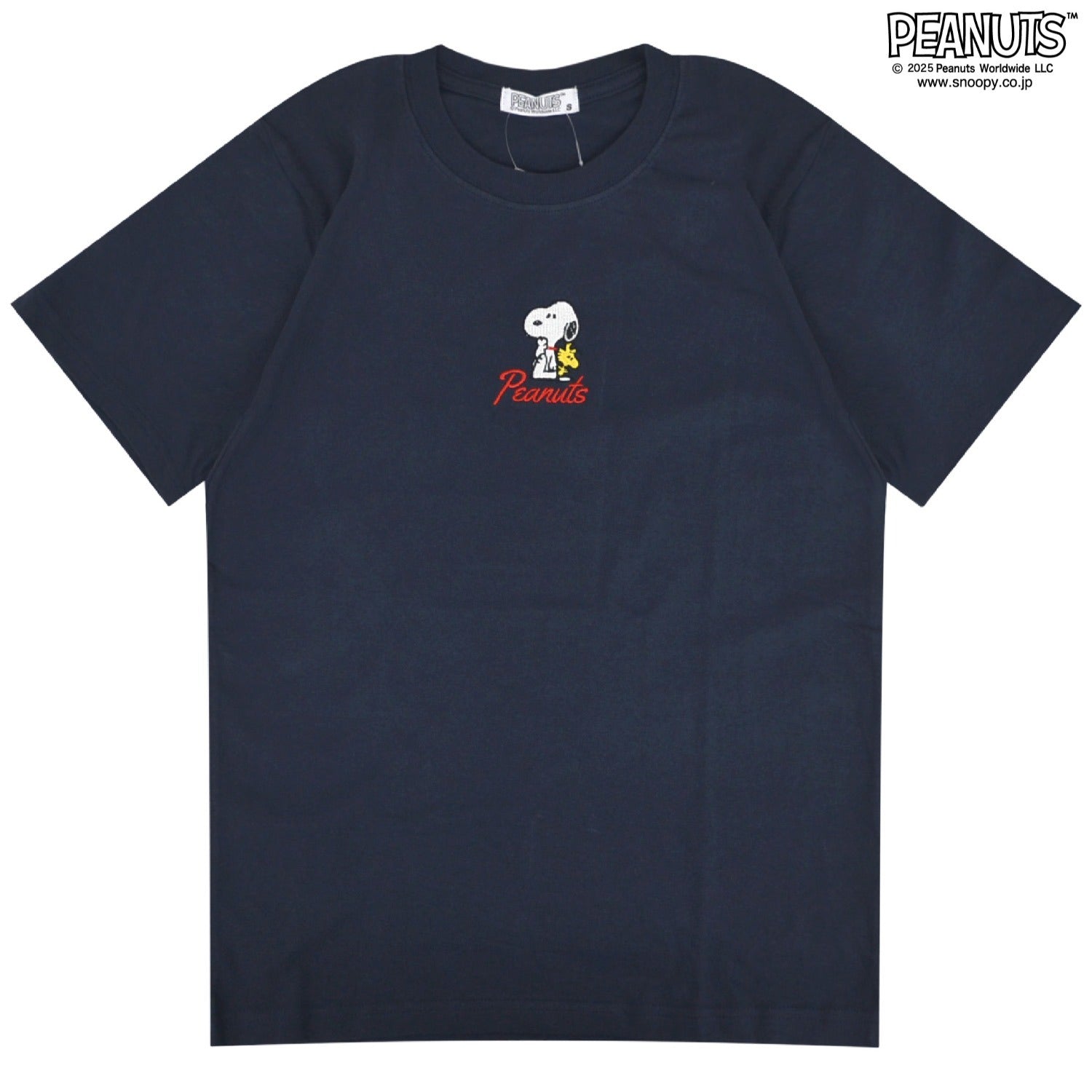 スヌーピー Tシャツ 半袖 トップス 刺繍 ウッドストック SNOOPY PEANUTS s1152-52sp