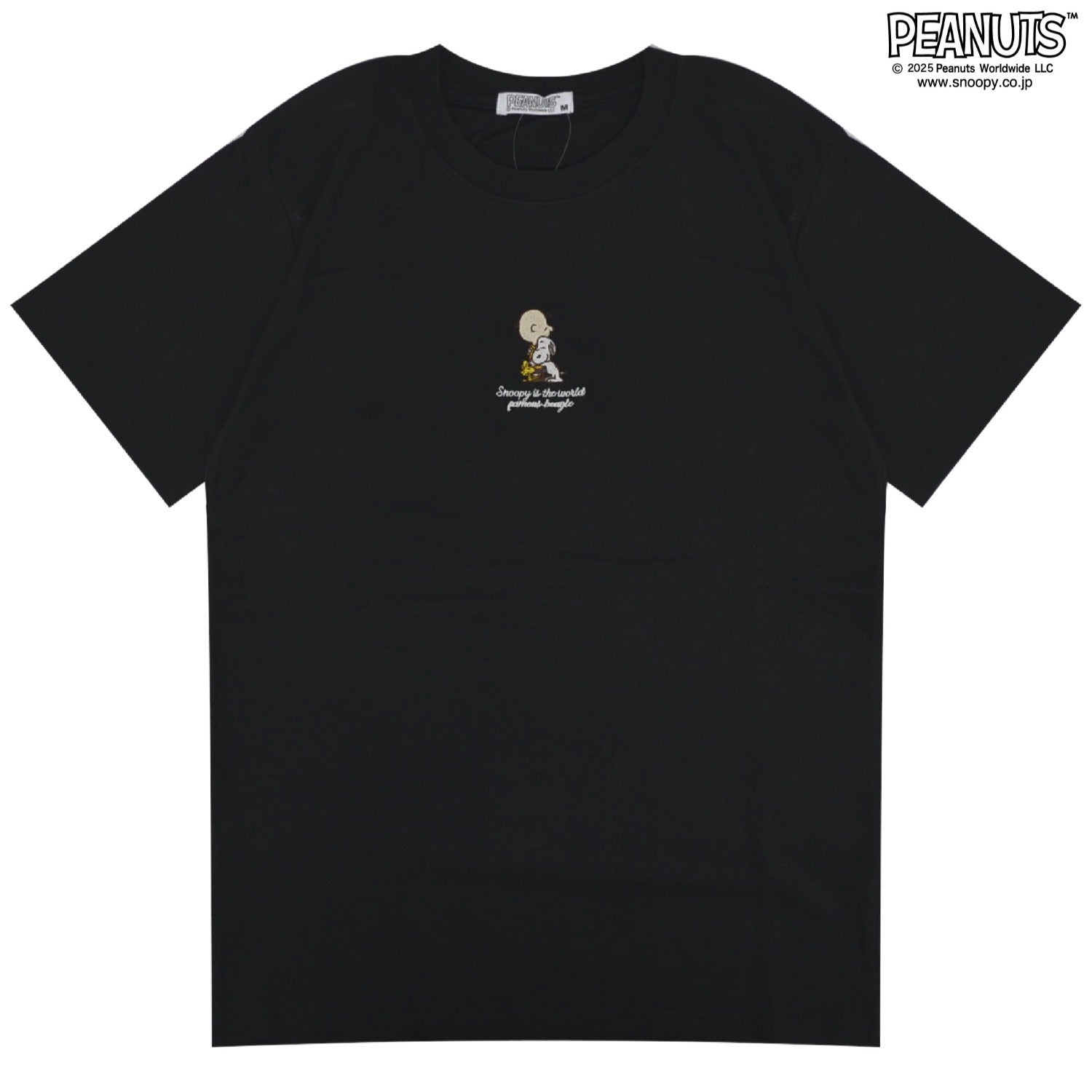 スヌーピー Tシャツ 半袖 トップス 刺繍 チャーリーブラウン SNOOPY PEANUTS s1152-53sp