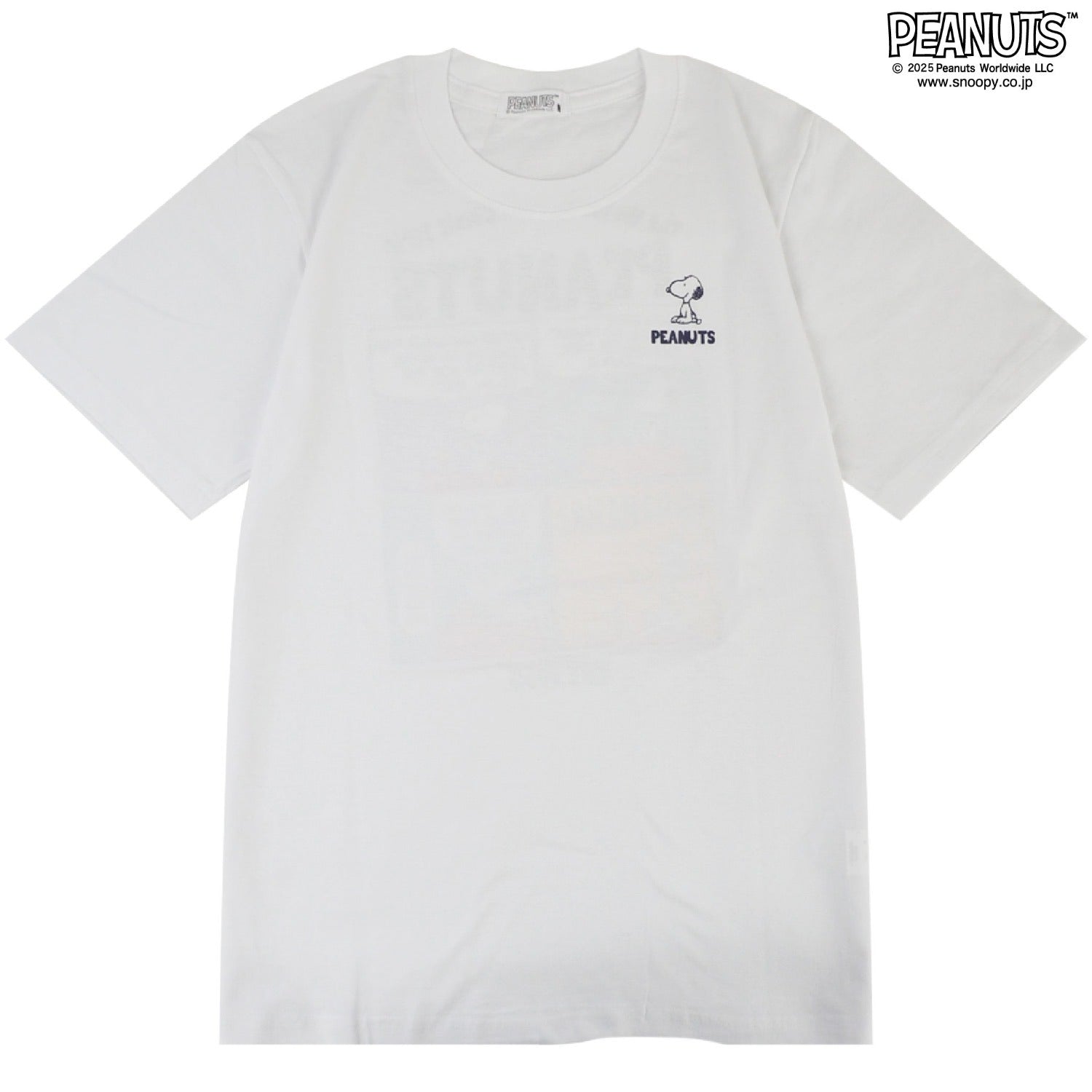 スヌーピー Tシャツ 半袖 トップス バック プリント ウッドストック SNOOPY PEANUTS s1152-55sp