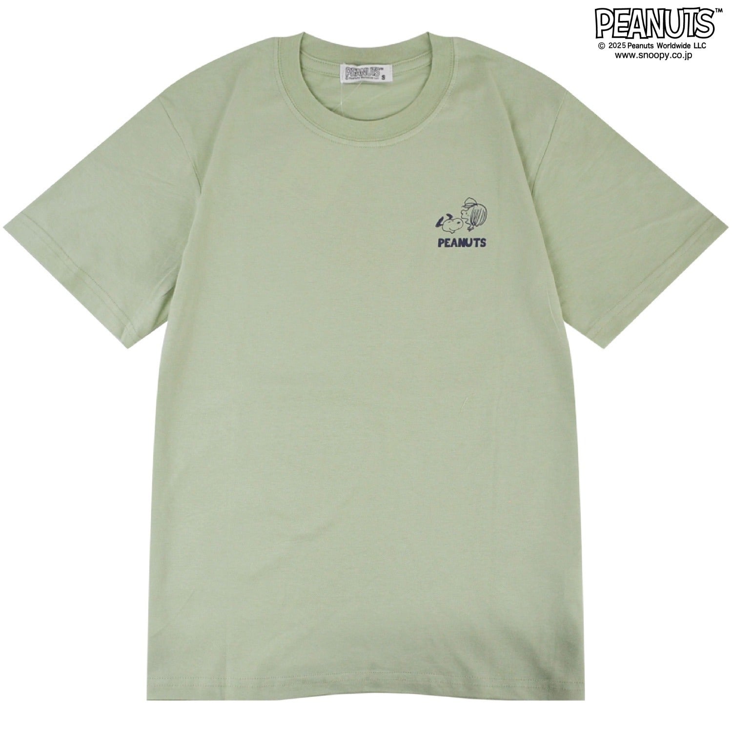 スヌーピー Tシャツ 半袖 トップス バック プリント ペパーミントパティ SNOOPY PEANUTS s1152-56sp