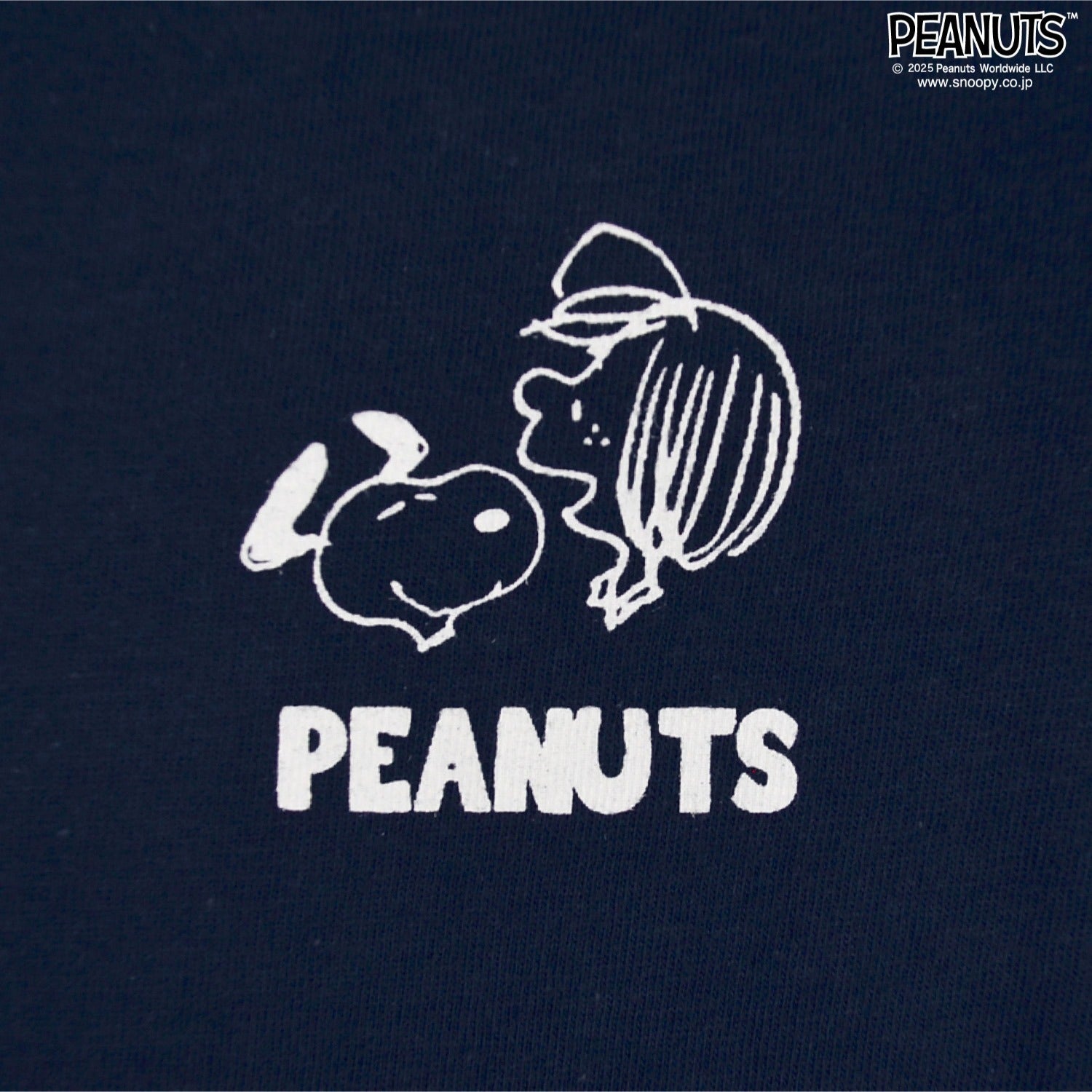 スヌーピー Tシャツ 半袖 トップス バック プリント ペパーミントパティ SNOOPY PEANUTS s1152-56sp