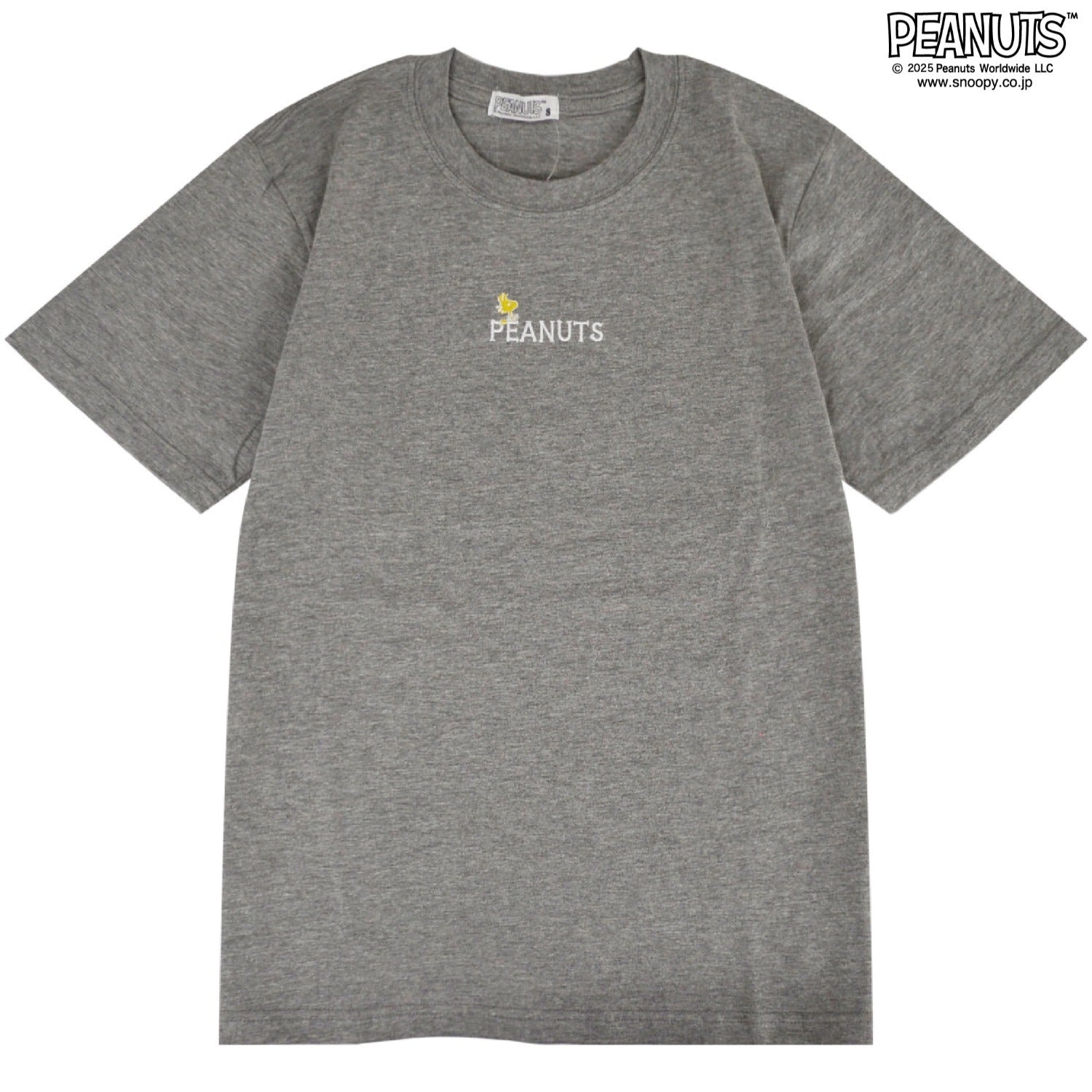 スヌーピー Tシャツ 半袖 トップス バック フォト プリント 刺繍 SNOOPY PEANUTS s1152-65sp