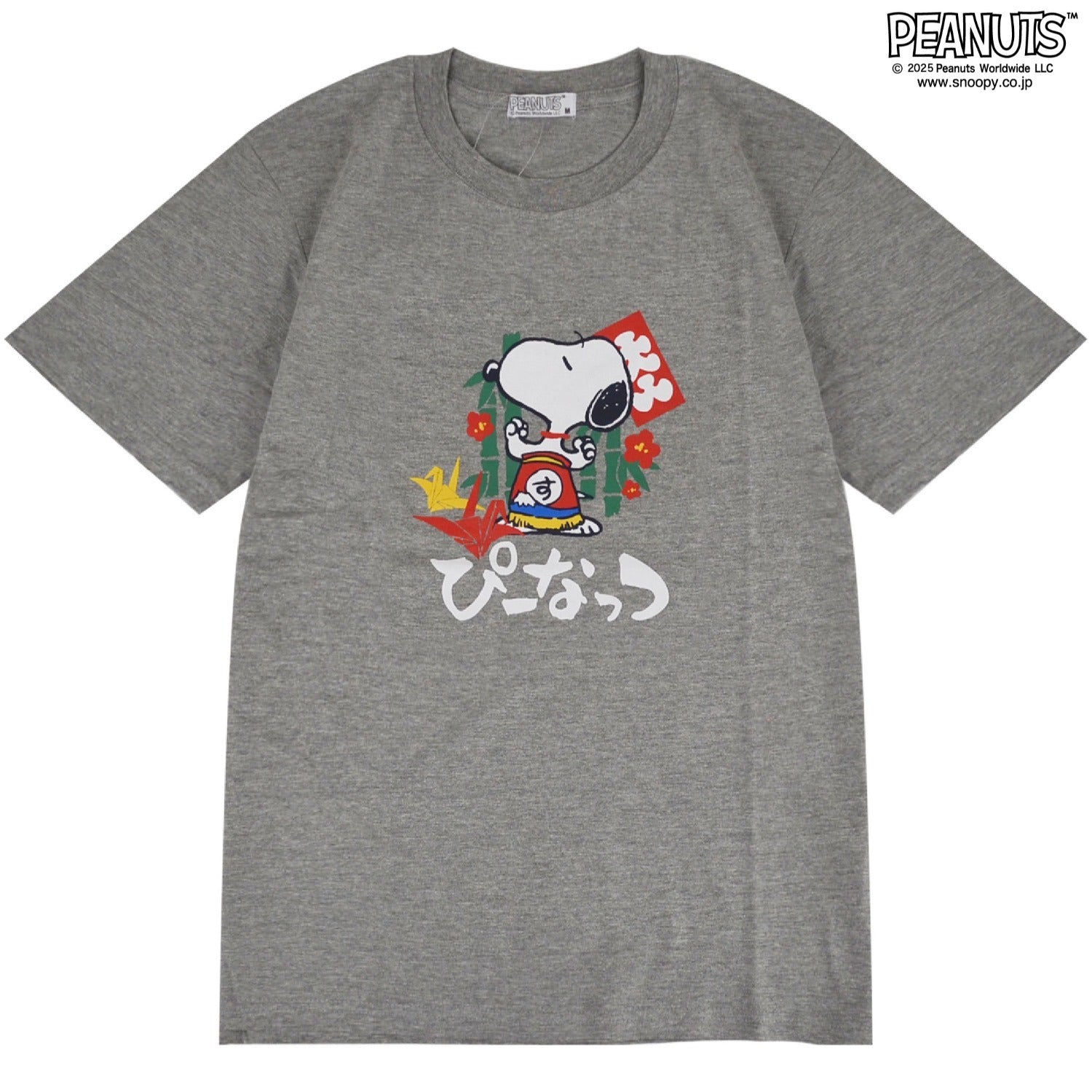 スヌーピー Tシャツ 半袖 トップス バック フォト プリント 刺繍 SNOOPY PEANUTS s1152-67sp