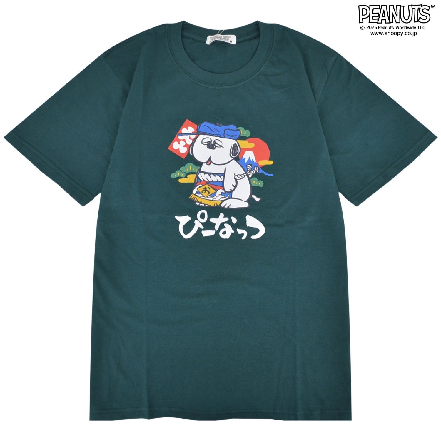 スヌーピー オラフ Tシャツ 半袖 ドロップ 相撲 プリント SNOOPY PEANUTS s1152-68sp
