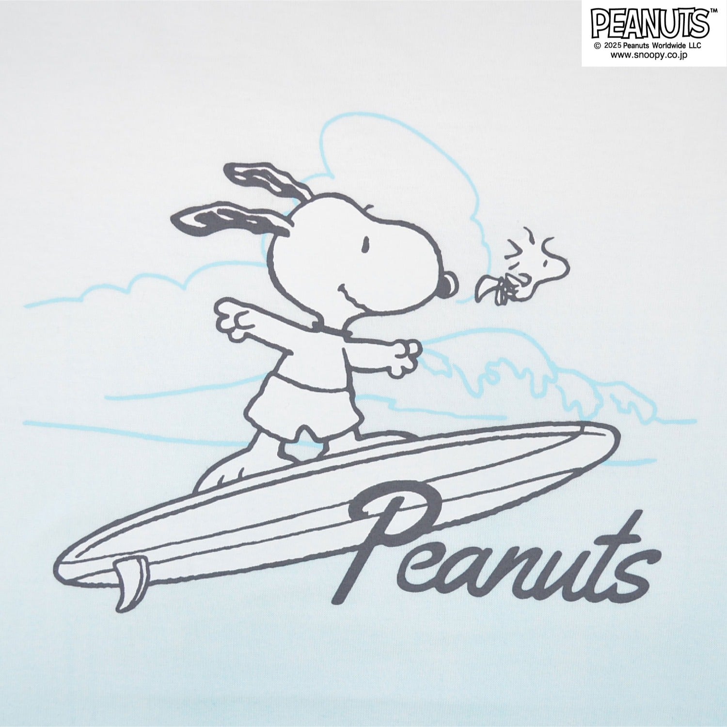 スヌーピー ウッドストック Tシャツ 半袖 サーフィン グラデーション SNOOPY PEANUTS s1152-71sp