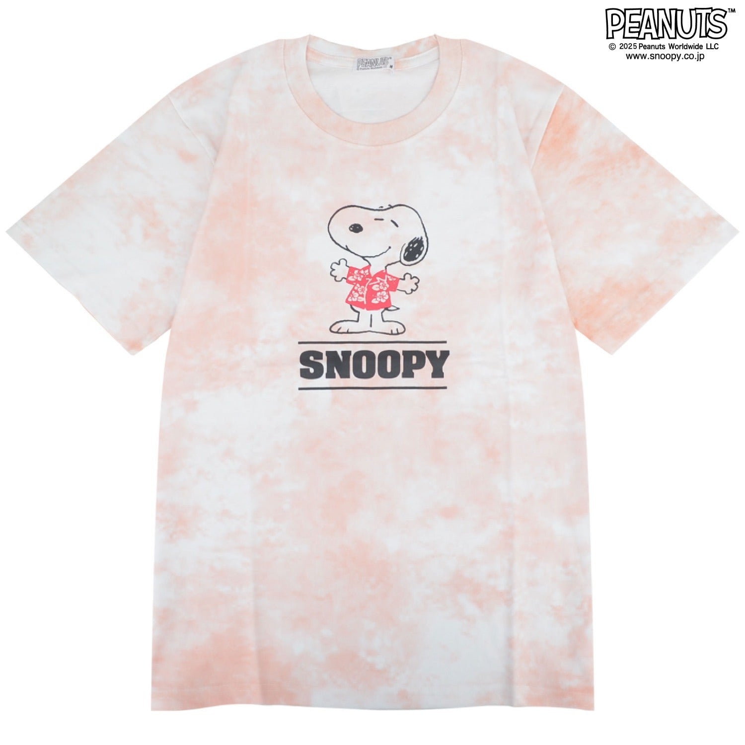 スヌーピー Tシャツ 半袖 トップス プリント タイダイ SNOOPY PEANUTS s1152-73sp