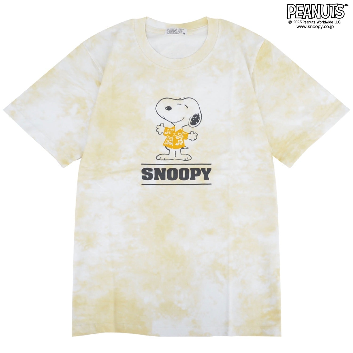 スヌーピー Tシャツ 半袖 トップス プリント タイダイ SNOOPY PEANUTS s1152-73sp