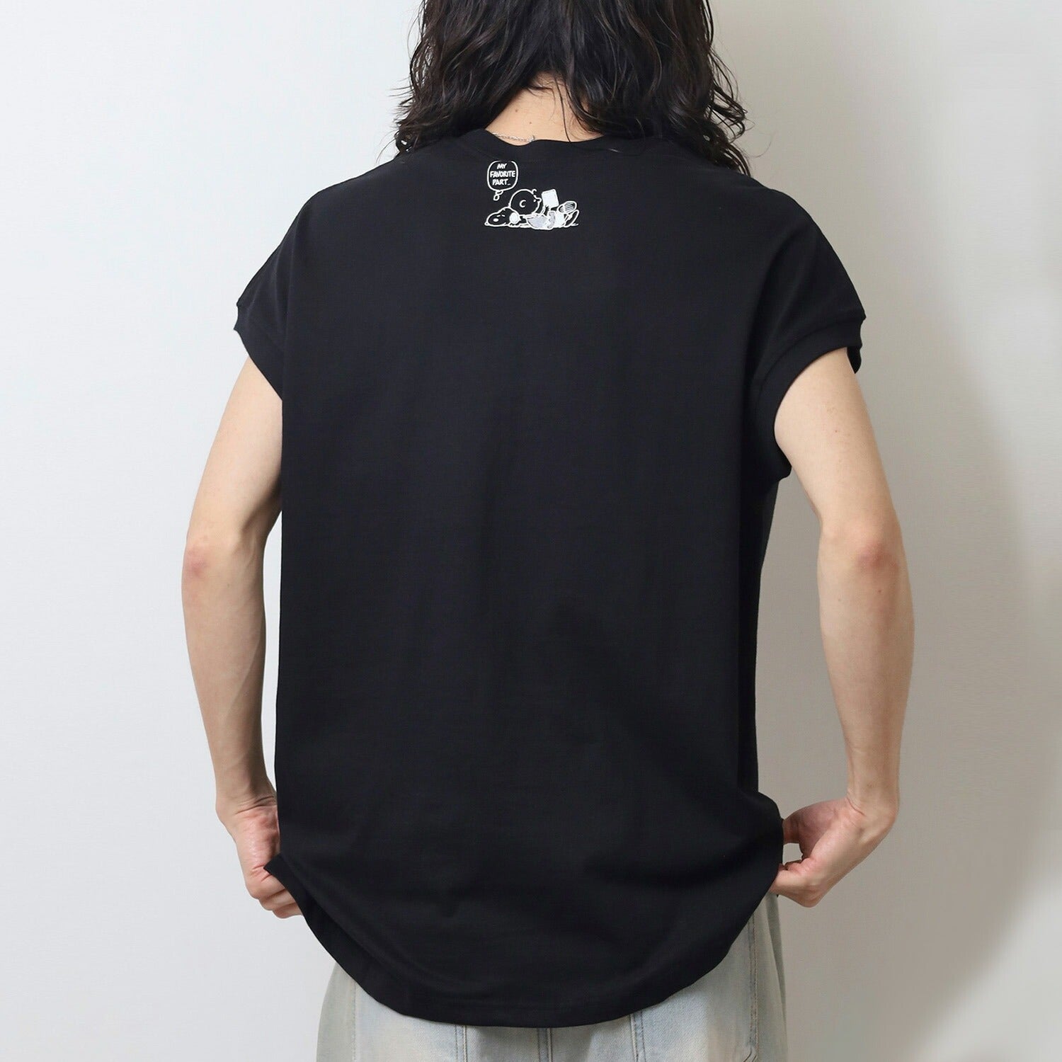 スヌーピー 半袖 刺繍 フレンチスリーブTシャツ チャーリーブラウン SNOOPY PEAUTS s1152-88sp
