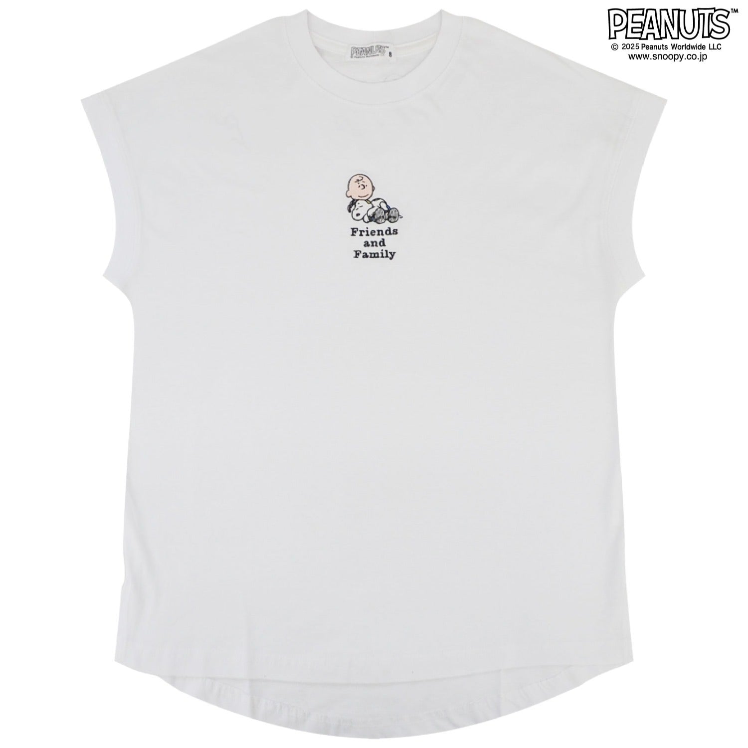 スヌーピー 半袖 刺繍 フレンチスリーブTシャツ チャーリーブラウン SNOOPY PEAUTS s1152-88sp