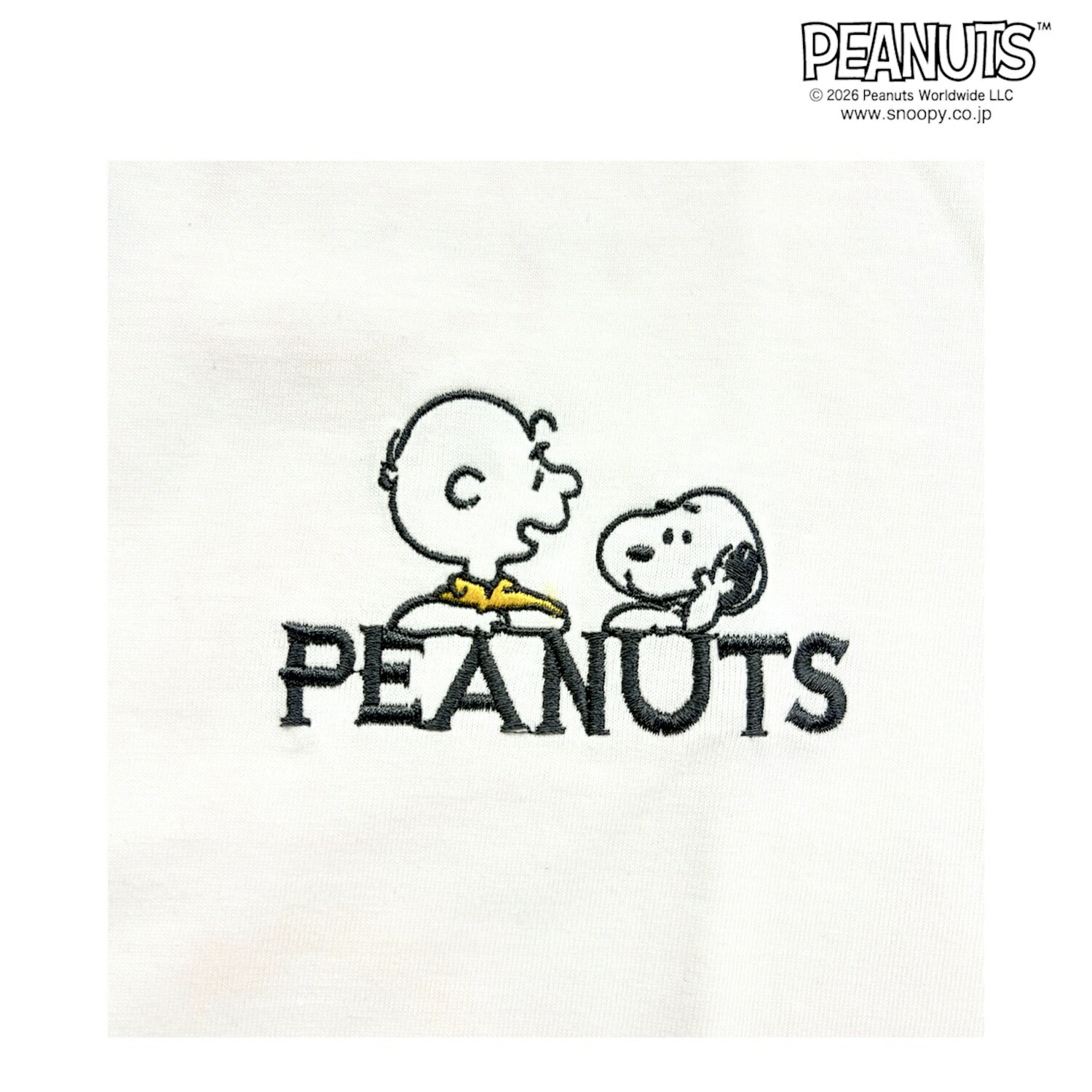 スヌーピー フレンズ 半袖 Tシャツ 刺繍 バックプリント 天竺 メンズ レディース 夏 SNOOPY PEANUTS s1162-101