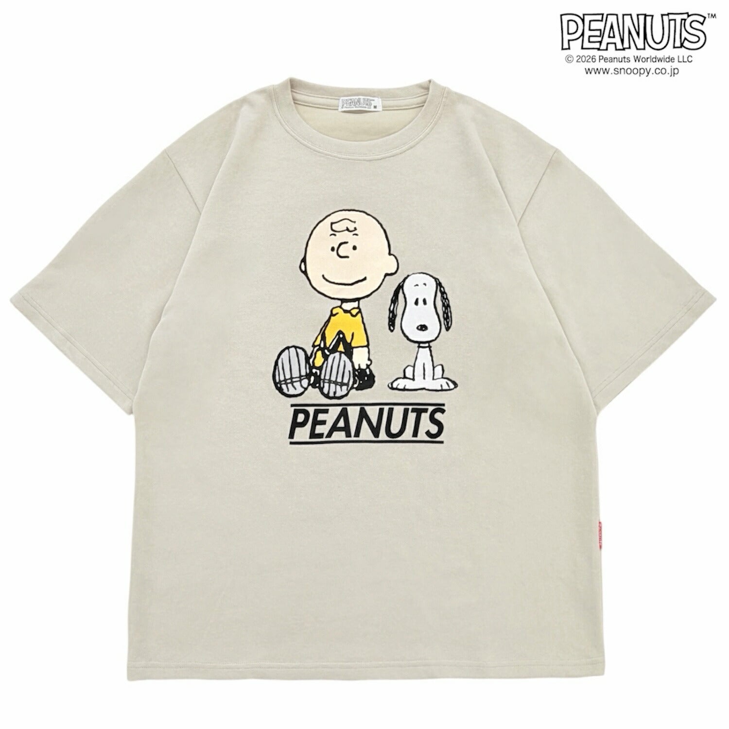 スヌーピー チャーリー・ブラウン 半袖 Tシャツ プリント バックプリント ビッグシルエット オーバーサイズ レディース メンズ 接触冷感 UVケア 吸水速乾 春 夏 SNOOPY PEANUTS s1162-162sp