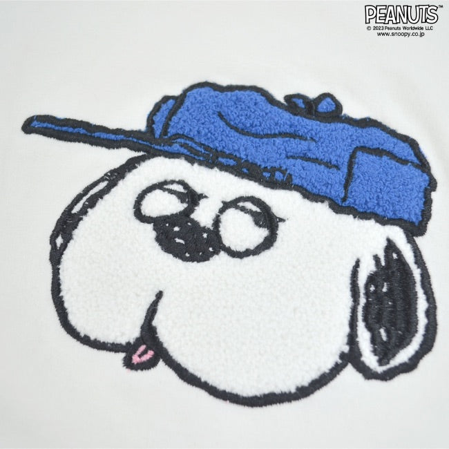 スヌーピー オラフ Tシャツ ロンT 長袖 バルーン シルエット 刺繍 SNOOPY PEANUTS s1223-547sp