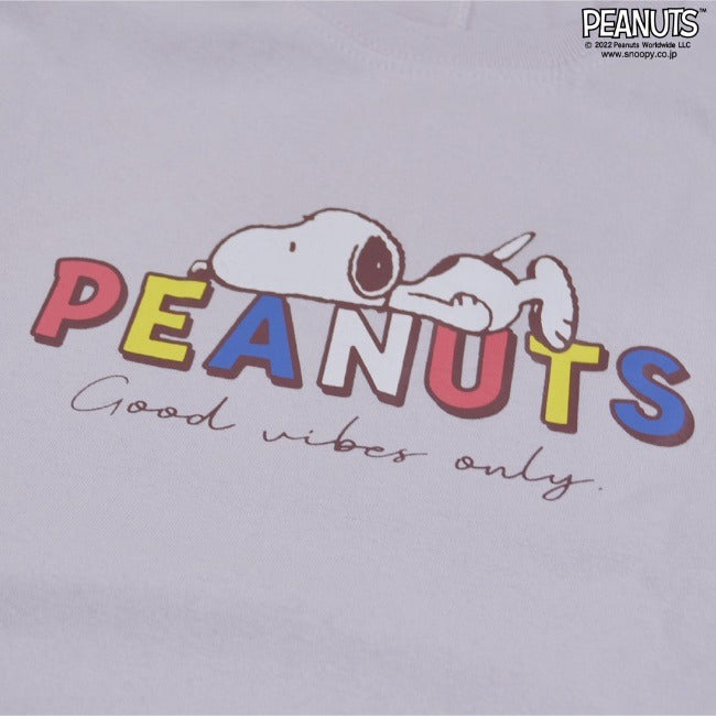 スヌーピー ロング ワンピース 長袖 ピーナッツ プリント 兄弟 SNOOPY PEANUTS s1223-549
