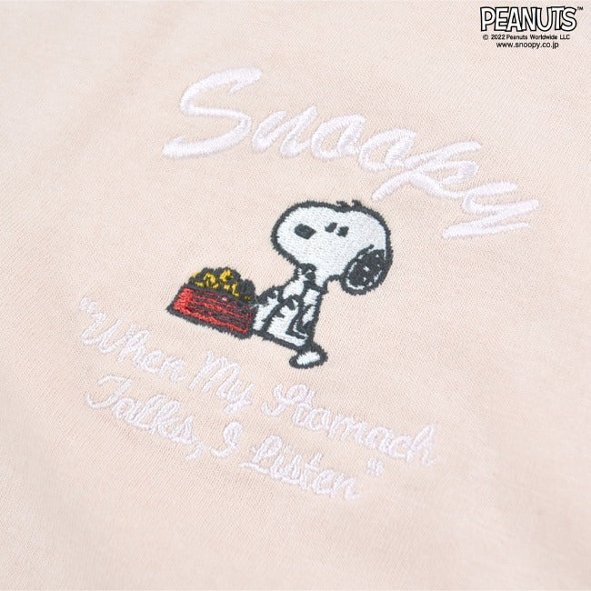 スヌーピー Tシャツ 長袖 刺繍 ピーナッツ SNOOPY PEANUTS s1223-623