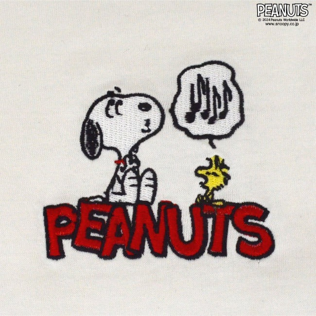 スヌーピー バルーン ビッグ Tシャツ 刺繍 長袖 オーバーサイズ SNOOPY PEANUTS s1233-554sp