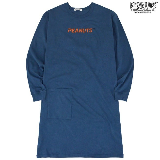 スヌーピー スーパービッグ Tシャツ ワンピース ビッグ 長袖 SNOOPY PEANUTS s1233-557sp