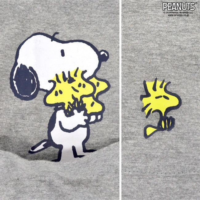 スヌーピー スーパービッグ Tシャツ ワンピース ビッグ 長袖 SNOOPY PEANUTS s1233-557sp