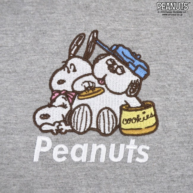 スヌーピー 長袖 Tシャツ トップス 刺繍 オラフ チャーリーブラウン ウッドストック SNOOPY PEANUTS s1243-15sp
