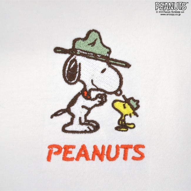 スヌーピー 長袖 Tシャツ トップス 刺繍 オラフ チャーリーブラウン ウッドストック SNOOPY PEANUTS s1243-15sp