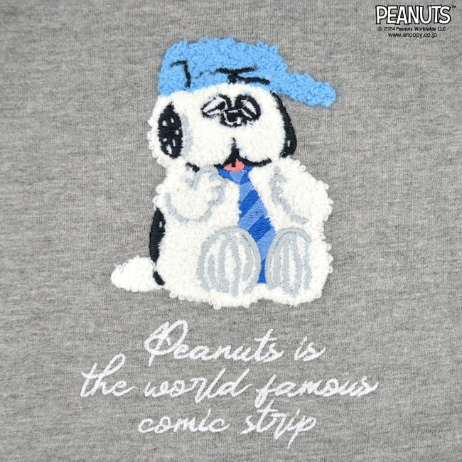 スヌーピー 長袖 Tシャツ トップス オラフ 刺繍 SNOOPY PEANUTS s1243-17sp