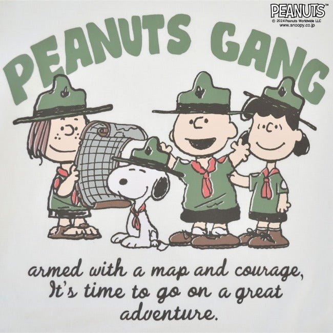 スヌーピー 長袖 Tシャツ トップス プリント ウッドストック ロンT PEANUTS SNOOPY s1243-18sp