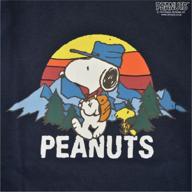 スヌーピー 長袖 Tシャツ トップス プリント ウッドストック ロンT PEANUTS SNOOPY s1243-18sp