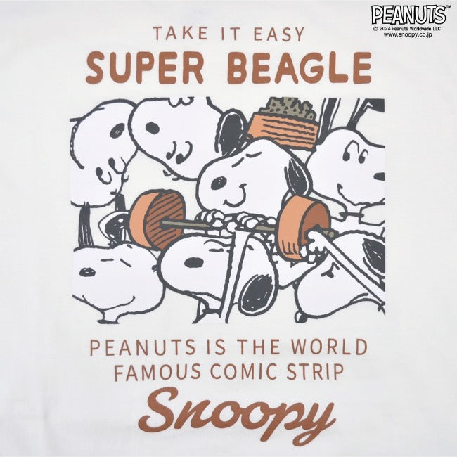 スヌーピー 長袖 Tシャツ トップス バック プリント オラフ SNOOPY PEANUTS s1243-19sp