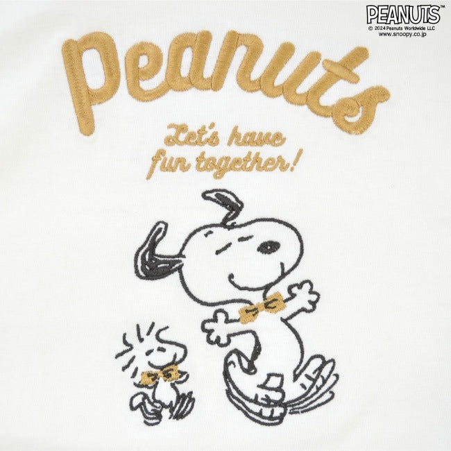 スヌーピー 長袖 Tシャツ トップス 刺繍 ジョークール SNOOPY PEANUTS JOE COOL s1243-20sp