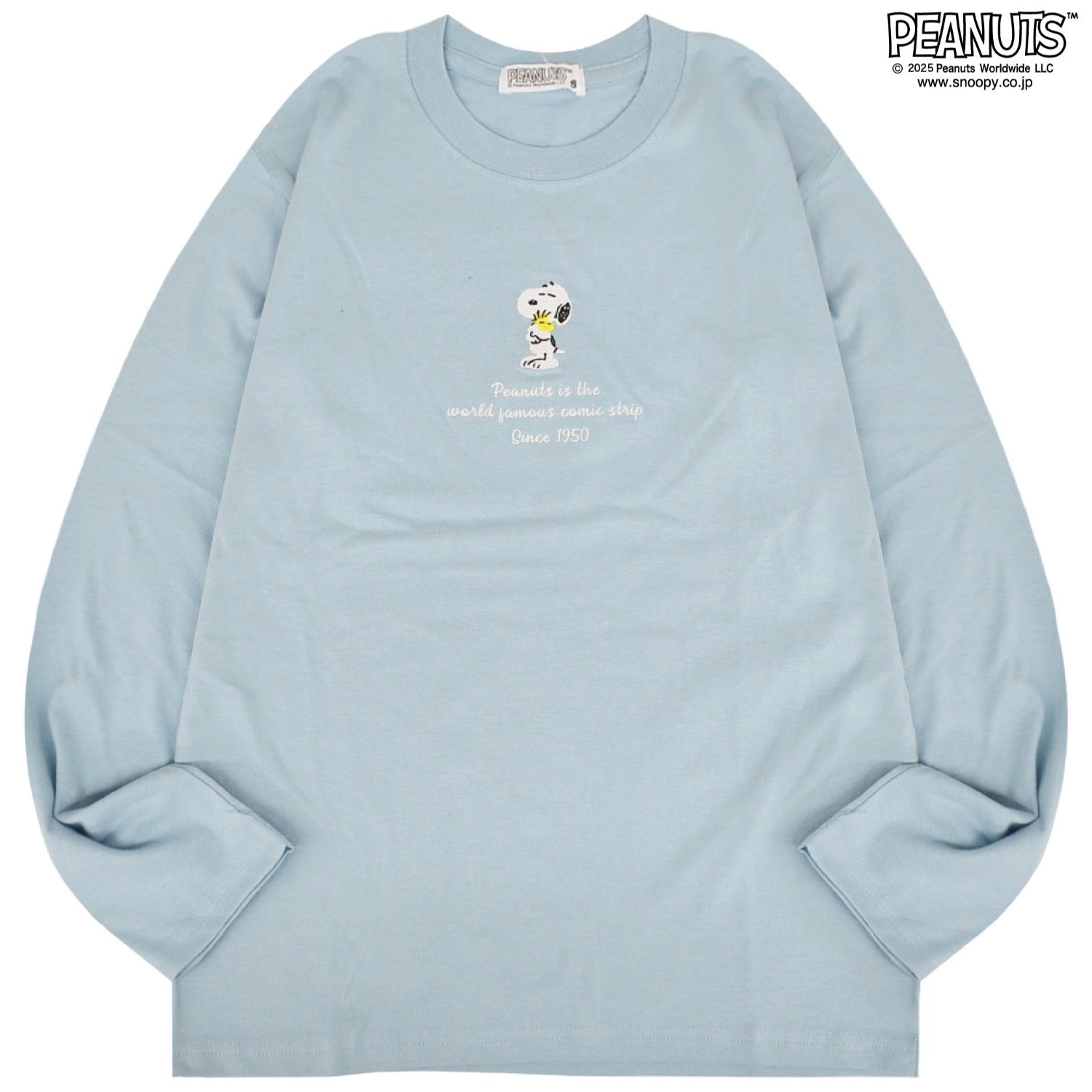 スヌーピー ウッドストック オラフ 刺繍 Tシャツトップス 長袖 SNOOPY PEANUTS s1251-04sp