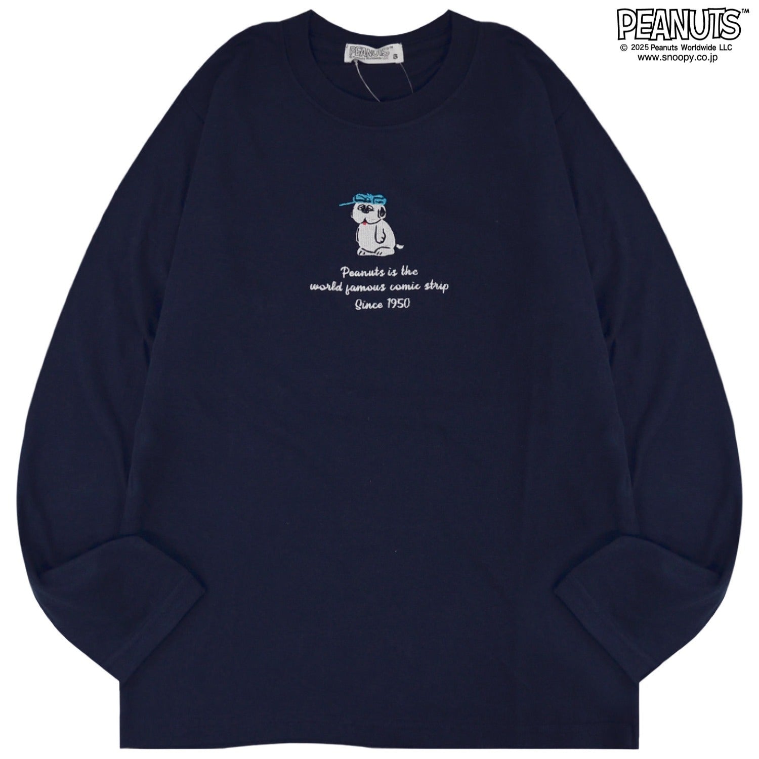 スヌーピー ウッドストック オラフ 刺繍 Tシャツトップス 長袖 SNOOPY PEANUTS s1251-04sp