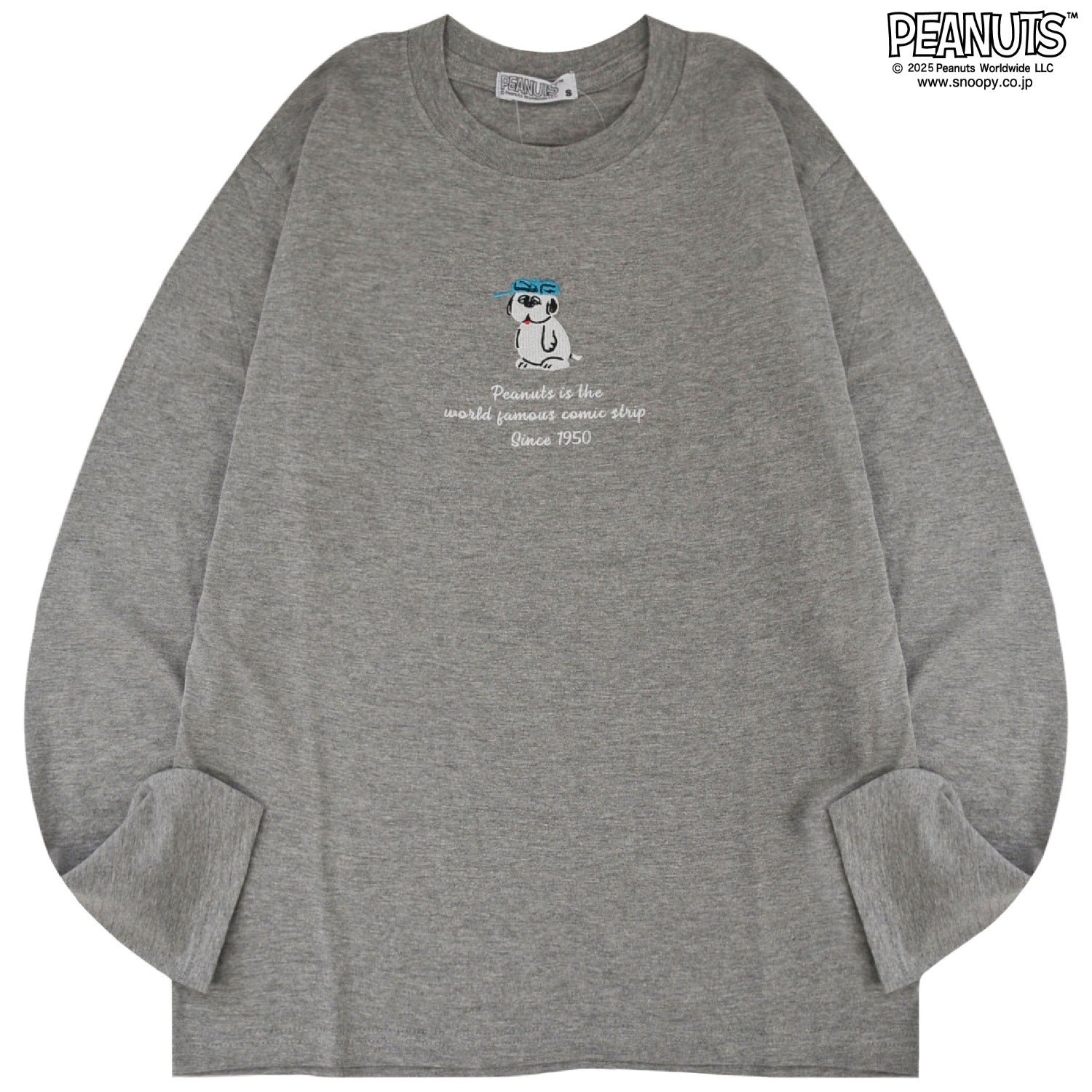 スヌーピー ウッドストック オラフ 刺繍 Tシャツトップス 長袖 SNOOPY PEANUTS s1251-04sp