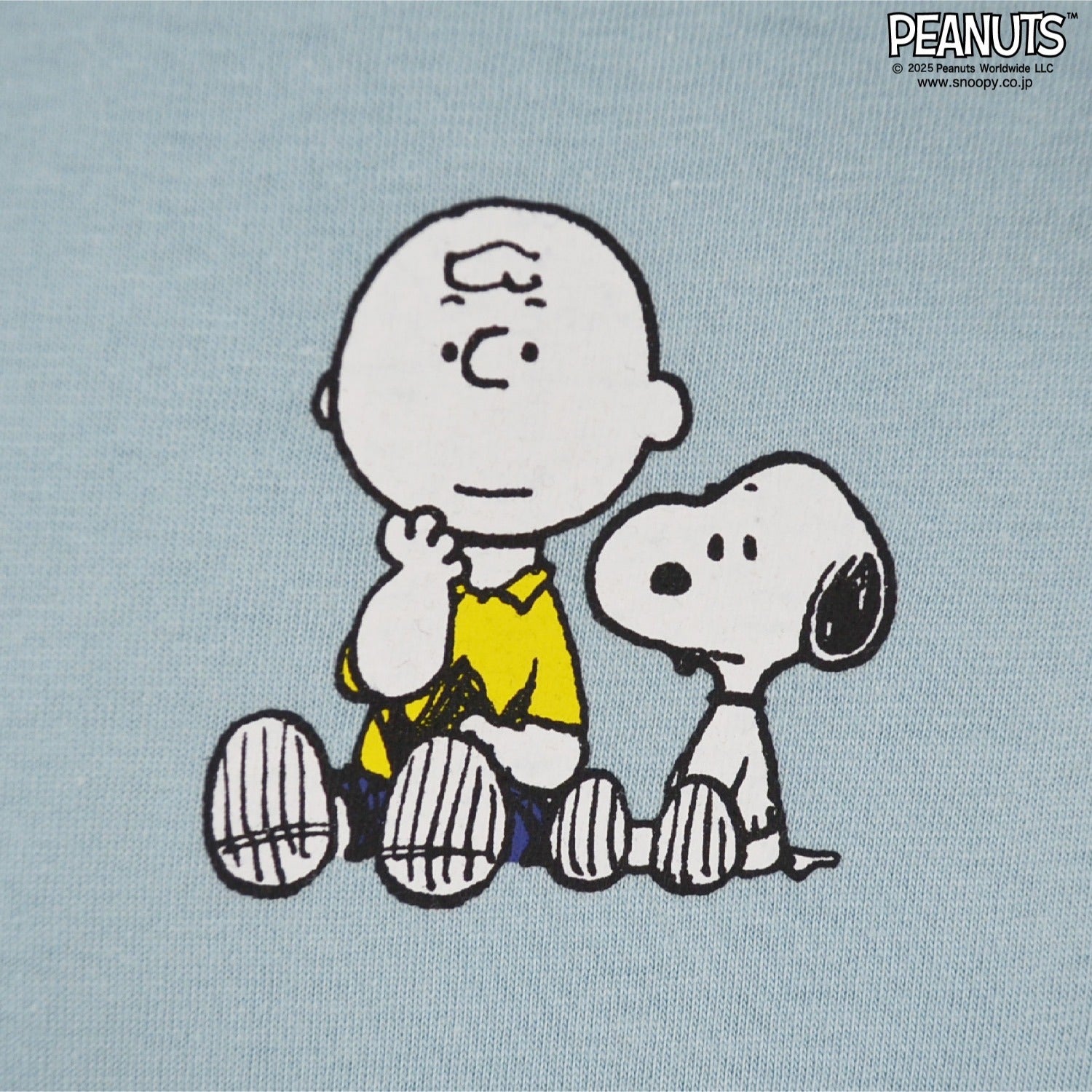 スヌーピー チャーリー・ブラウン Tシャツトップス 長袖 友達 兄弟 ボックス バック プリント SNOOPY PEANUTS s1251-06sp