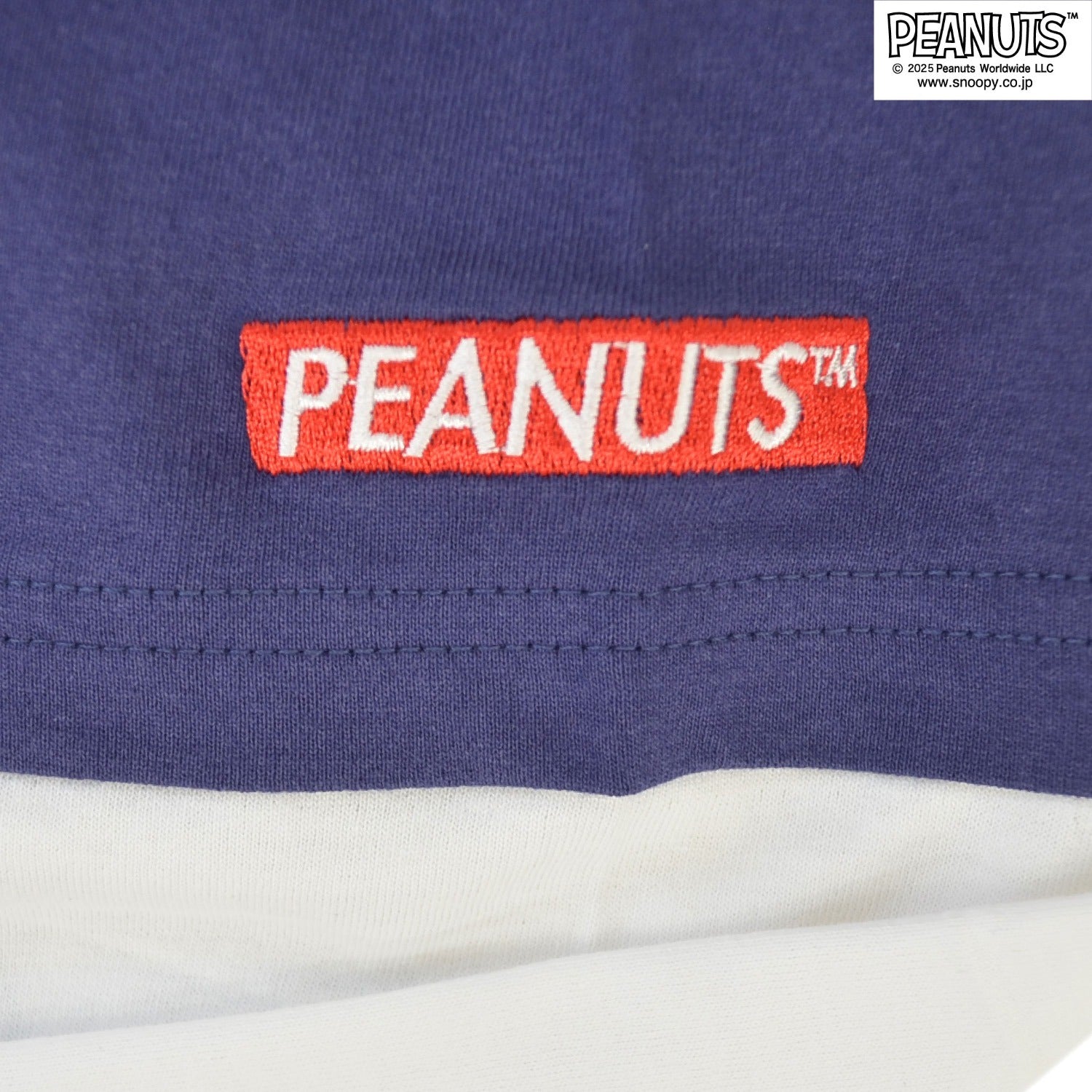 スヌーピー 袖切替 長袖 Tシャツ トップス レイヤード 秋 SNOOPY PEANUTS s1253-11sp