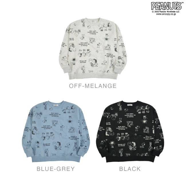 スヌーピー Tシャツ スウェット 長袖 ピーナッツ 兄弟 SNOOPY PEANUTS s1324-565sp