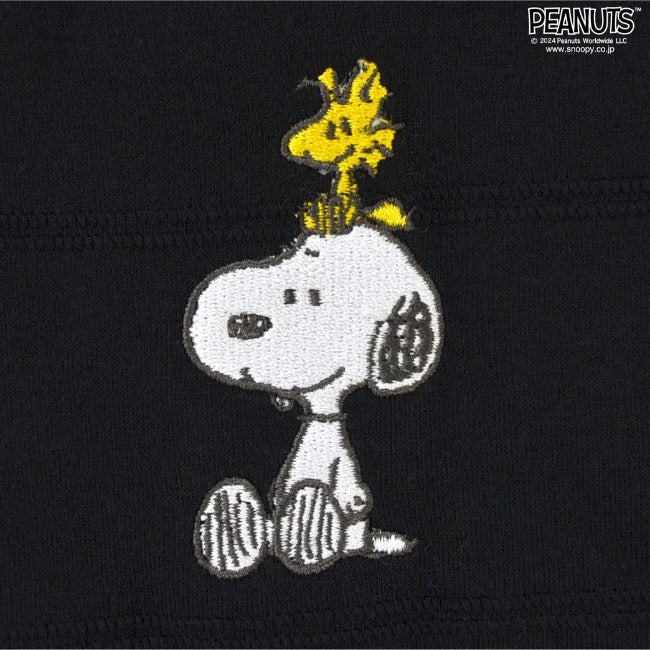 スヌーピー 長袖 トップス プル パーカー 刺繍 ボア ウッドストック SNOOPY PEANUTS s1324-582sp