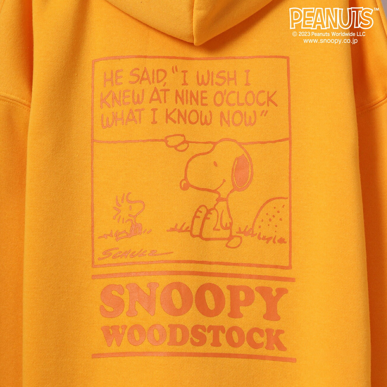 スヌーピー トレーナー 裏起毛 フード バック プリント チャーリーブラウン ルーシー SNOOPY PEANUTS s1324-620sp