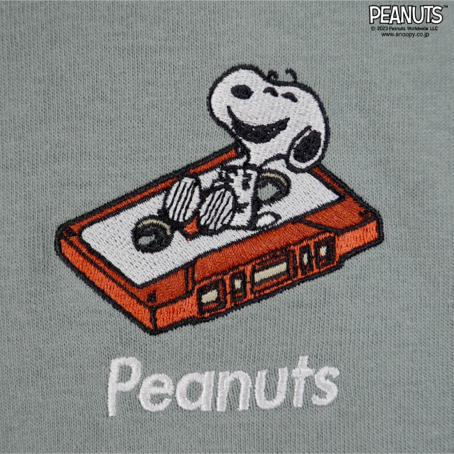 スヌーピー ドロップショルダー Tパーカー 半袖 プリント SNOOPY PEANUTS s1332-188sp