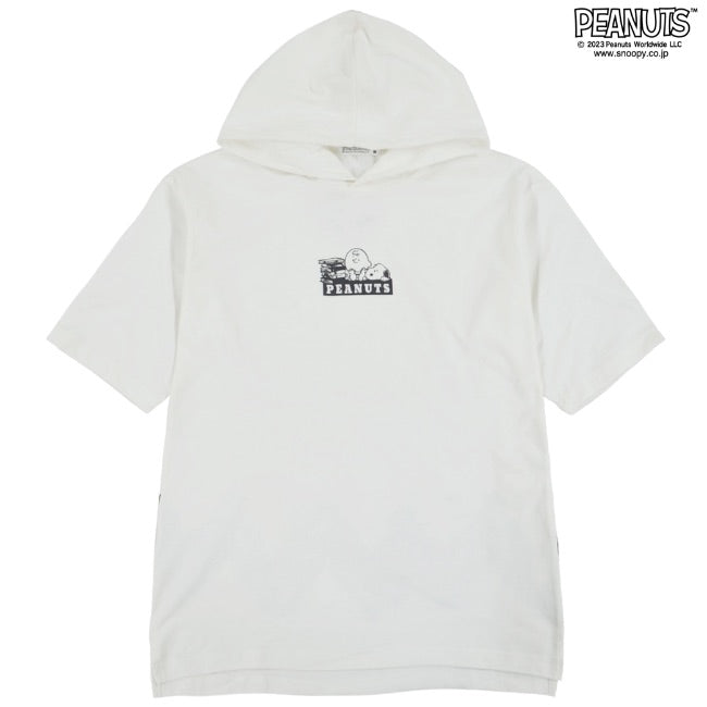 スヌーピー チャーリーブラウン ドロップショルダー Tパーカー 半袖 プリント SNOOPY PEANUTS s1332-189sp