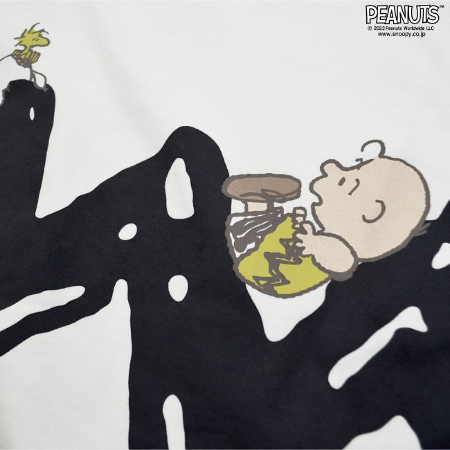 スヌーピー チャーリーブラウン ドロップショルダー Tパーカー 半袖 プリント SNOOPY PEANUTS s1332-189sp
