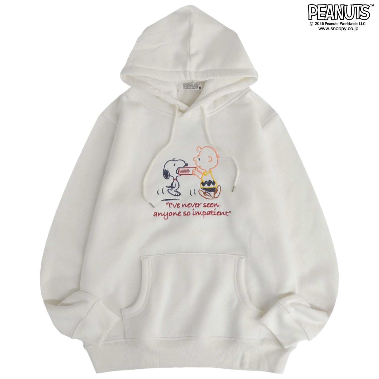 スヌーピー パーカー スウェット トップス 裏起毛 刺繍 チャーリーブラウン オラフ SNOOPY PEANUTS s1344-122