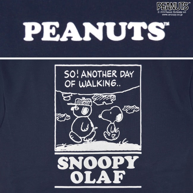 スヌーピー オラフ ルーシー プリント トレーナー 裏起毛 PEANUTS SNOOPY s1344-38sp