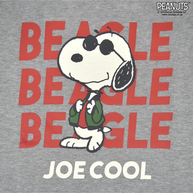 スヌーピー トレーナー 長袖 裏起毛 スウェット トップス ジョークール フライングエース プリント SNOOPY PEANUTS s1344-400sp