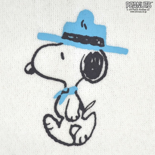 スヌーピー 長袖 トレーナー スウェット 裏起毛 バック プリント トップス SNOOPY PEANUTS s1344-401sp
