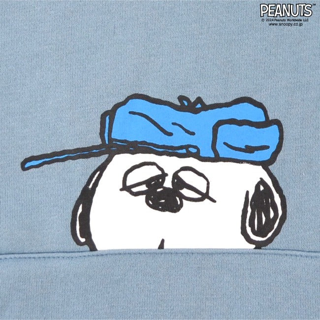 スヌーピー 裏起毛 プルパーカー 春秋 長袖 パーカー フード SNOOPY PEANUTS s1344-41sp