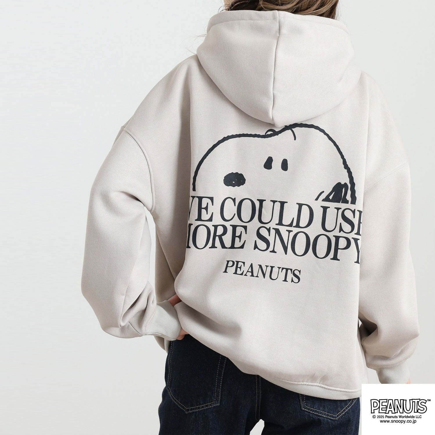 スヌーピー パーカー スウェット トレーナー 刺繍 バックプリント 裏起毛 メンズ レディース SNOOPY PEANUTS s1354-14sp