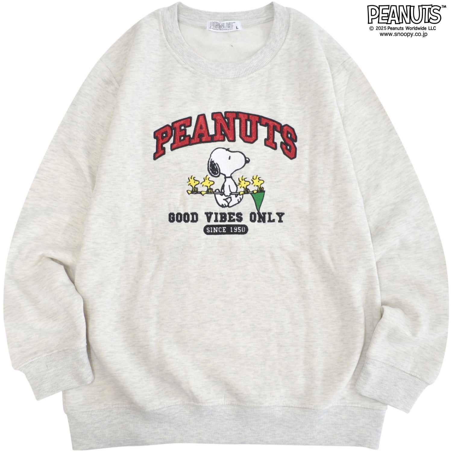 スヌーピー ウッドストック 裏起毛 トレーナー スウェット 秋冬 PEANUTS s1354-65